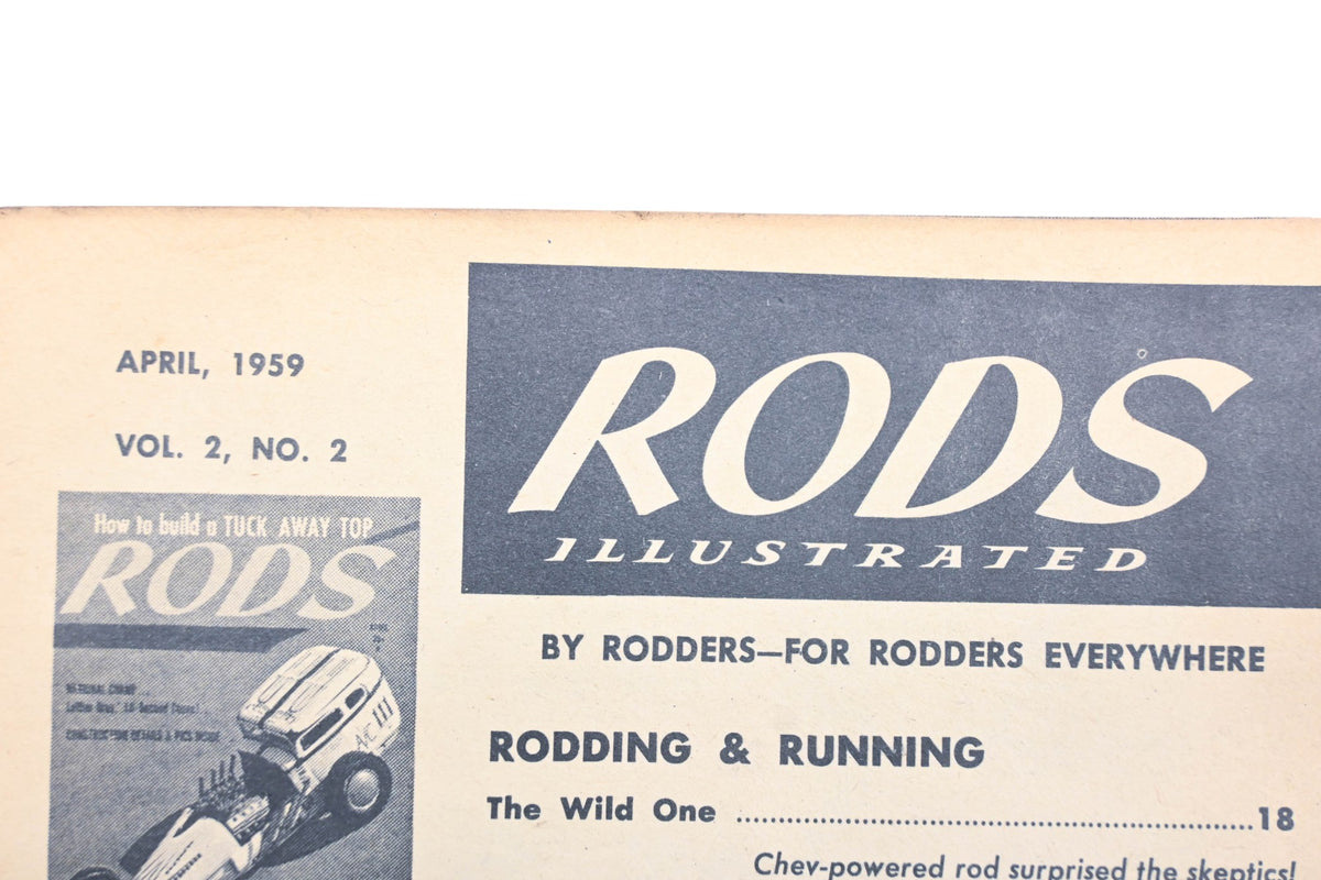 Rods Illustrated RO013-17 April 1959 Magazine