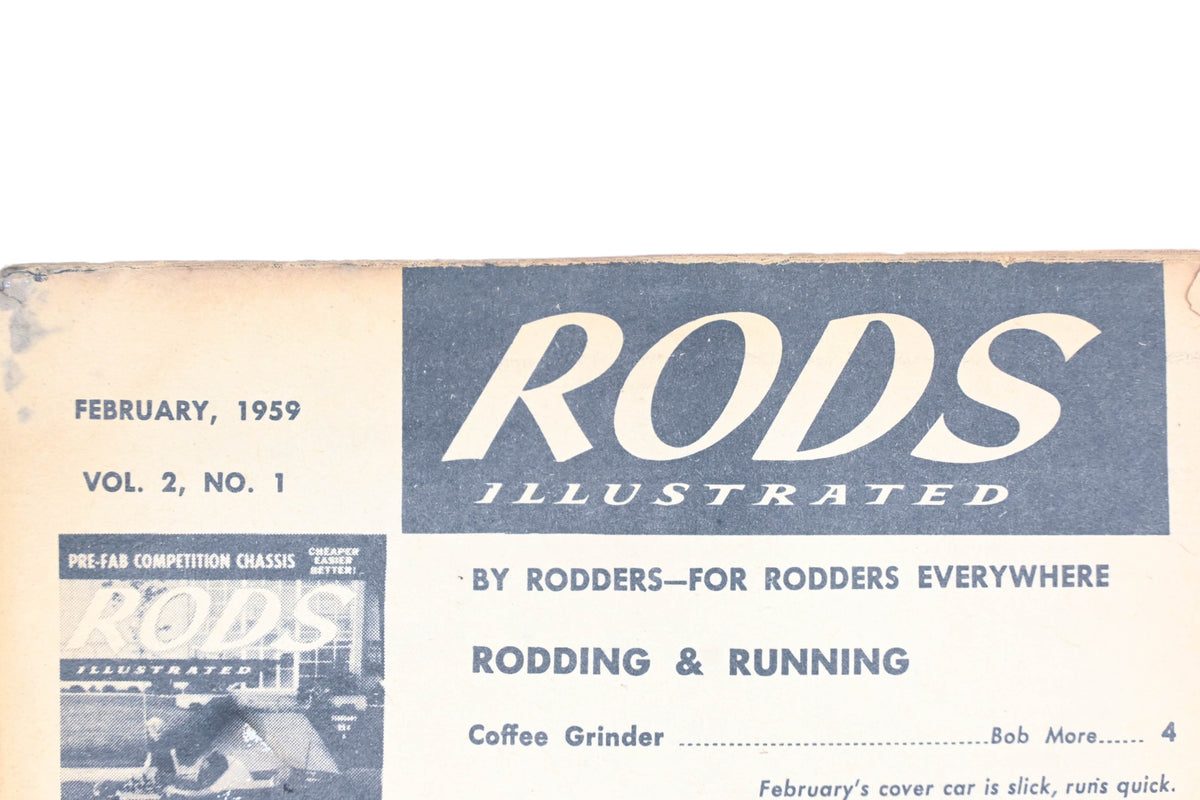 Rods Illustrated RO013-18 February 1959 Magazine