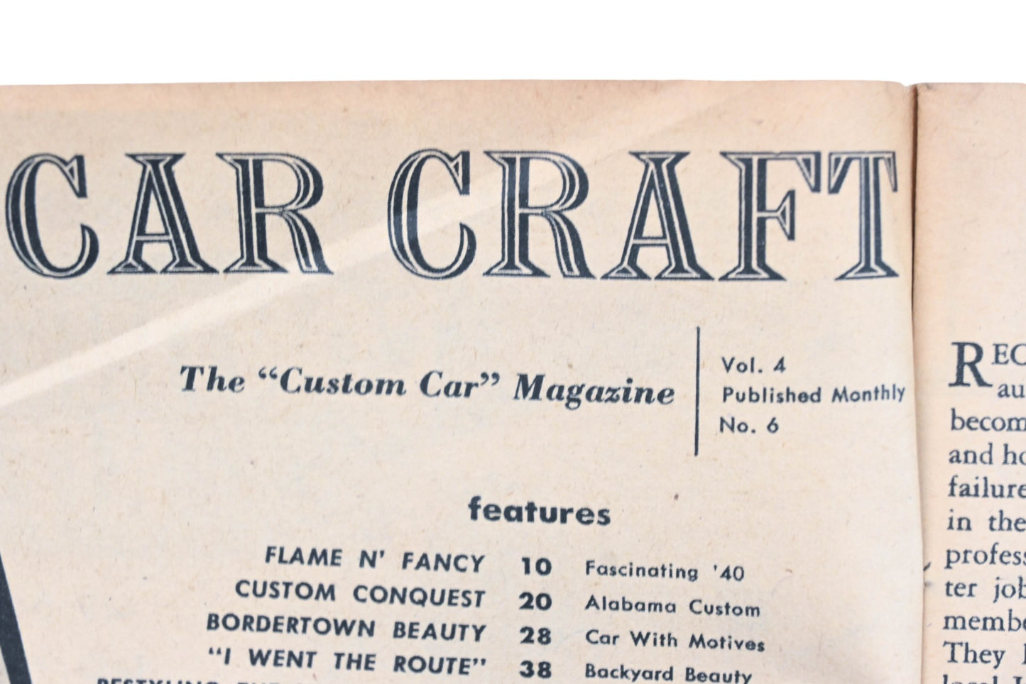 Car Craft RO013-24 October 1956 Magazine