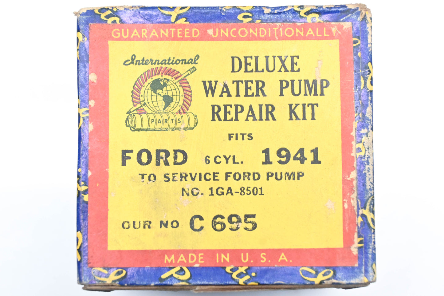 International C 695, C695, 1GA-8501 1941 Ford 6-Cylinder Water Pump Impeller Repair Kit NOS