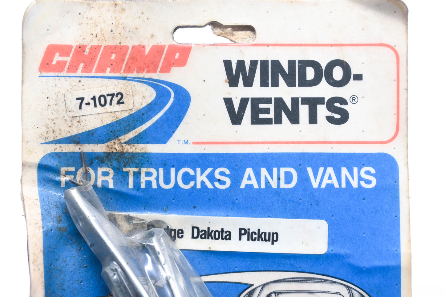 Champ 7-1072 Dodge Dakota Pickup Window Vent Kit NOS