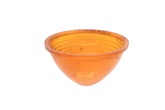 Aftermarket LS301, LS 301 Amber Plastic Beehive Lens