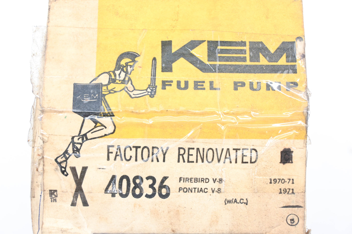 KEM 40836, 40510 Remanufactured Mechanical Fuel Pump
