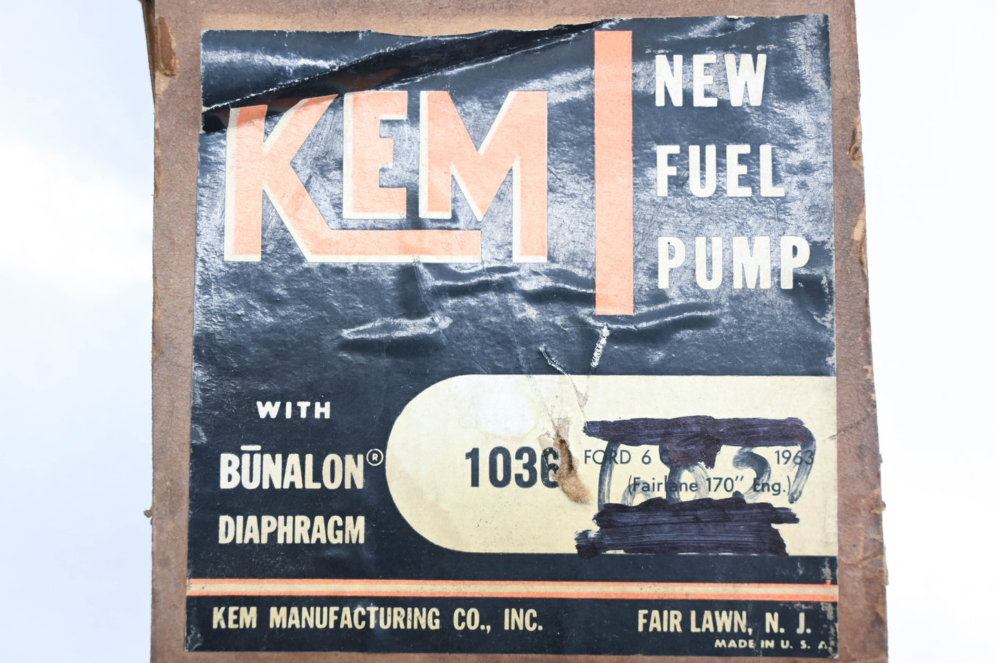 KEM 1036 Mechanical Fuel Pump Kit NOS