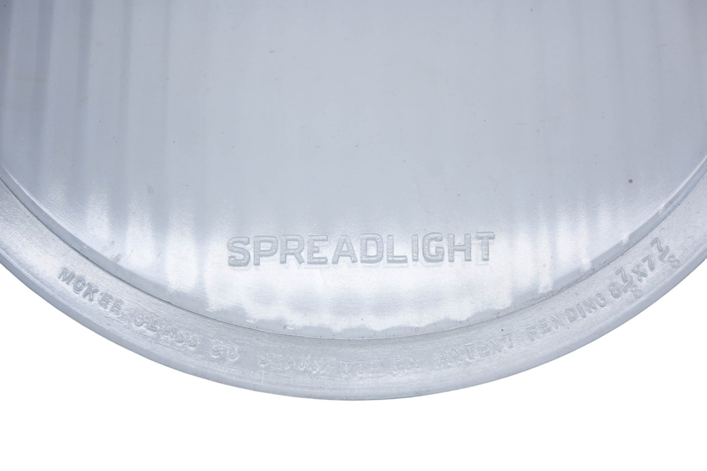 McKee MP046-22 Spreadlight Glass 8-7/8" x 7-7/8" Headlamp Lens NOS