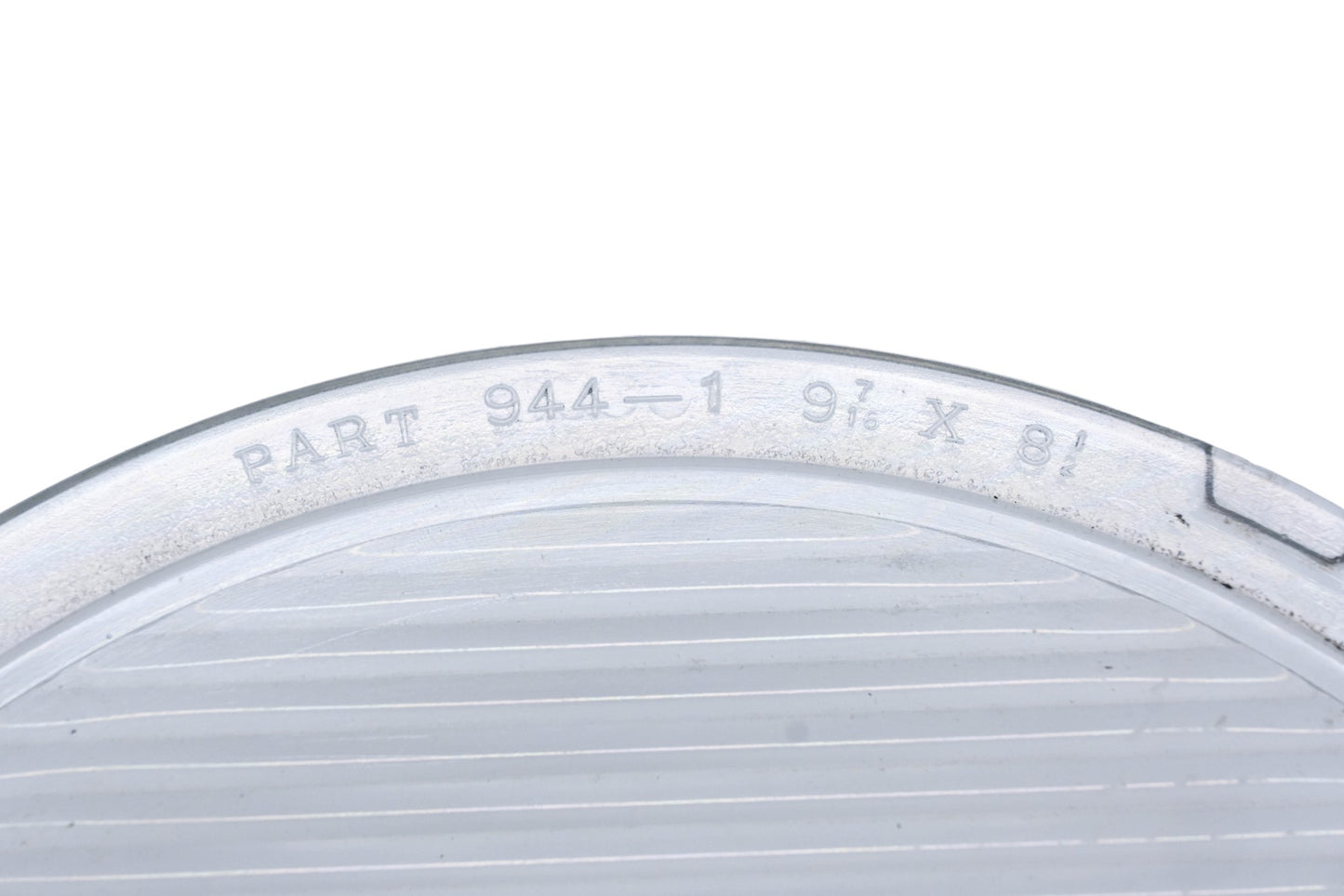 Dietz 944-1 Monogram Glass 9-7/16" x 8-1/2" Headlamp Lens NOS