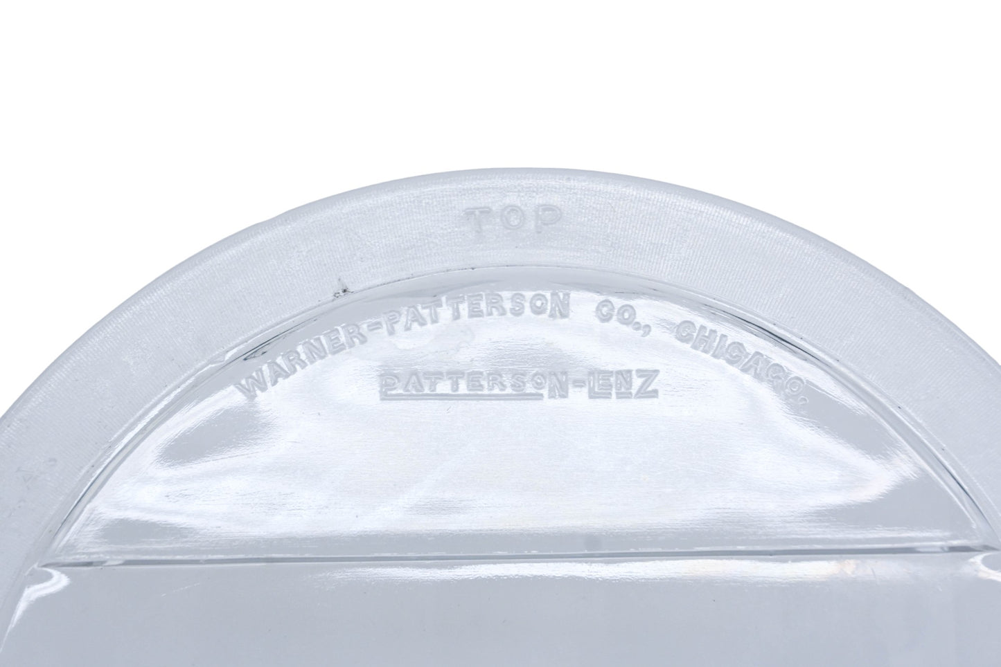 Warner Patterson MP046-25 Patterson-Lenz 7-3/4" Headlamp Lens NOS