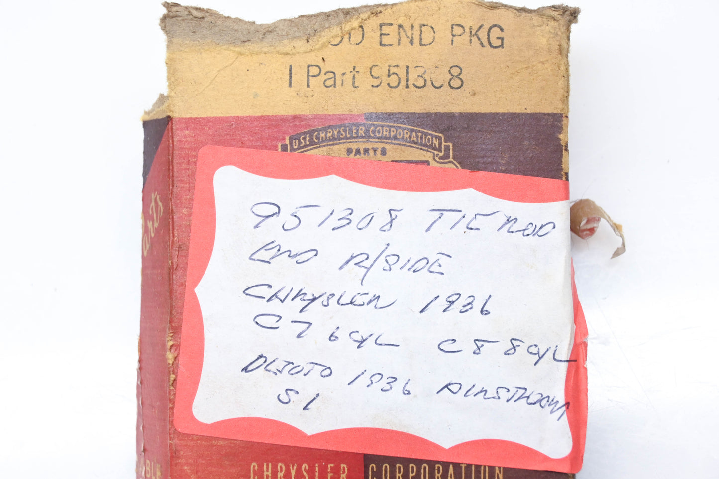 Mopar 951308 Tie Rod End Kit NOS