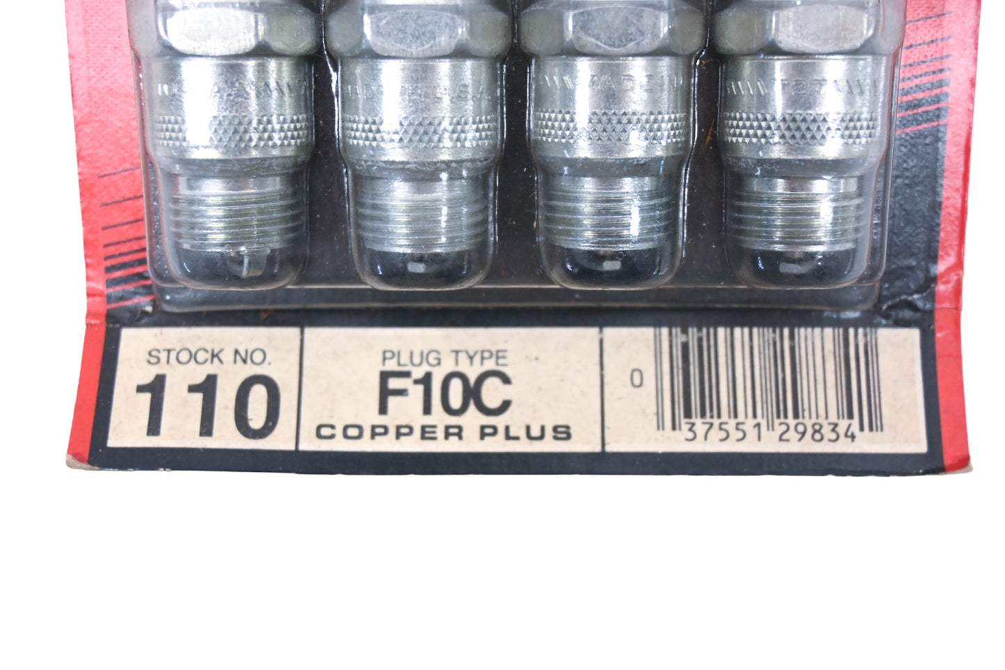 Champion F10C Copper Plus Spark Plugs Qty 8 NOS