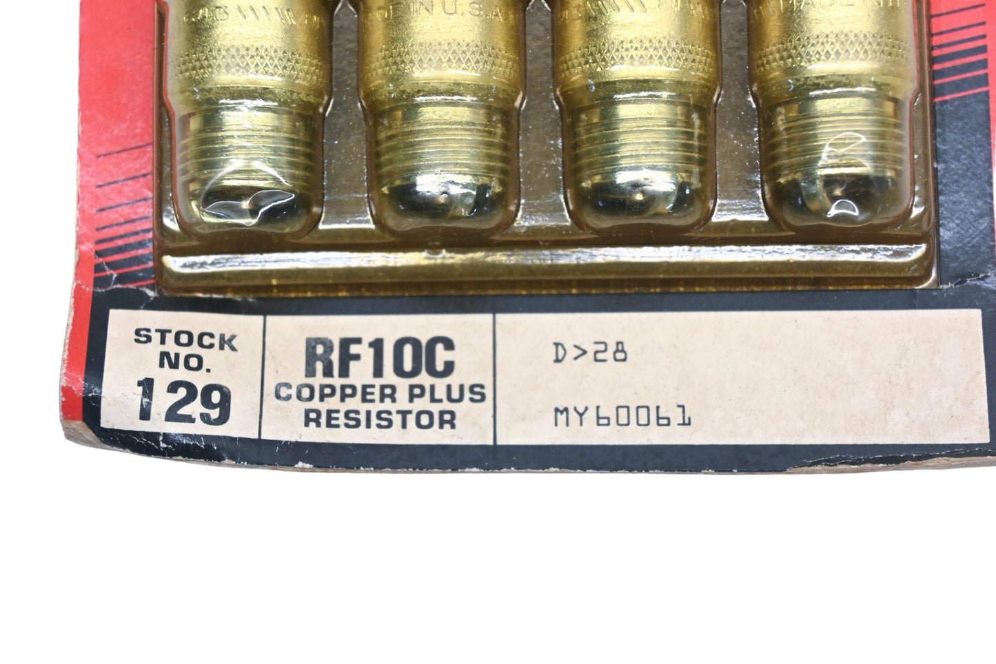 Champion RF10C Copper Plus Spark Plugs Qty 8 NOS