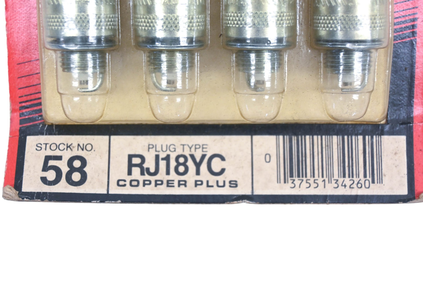 Champion RJ18YC Copper Plus Spark Plugs Qty 8 NOS
