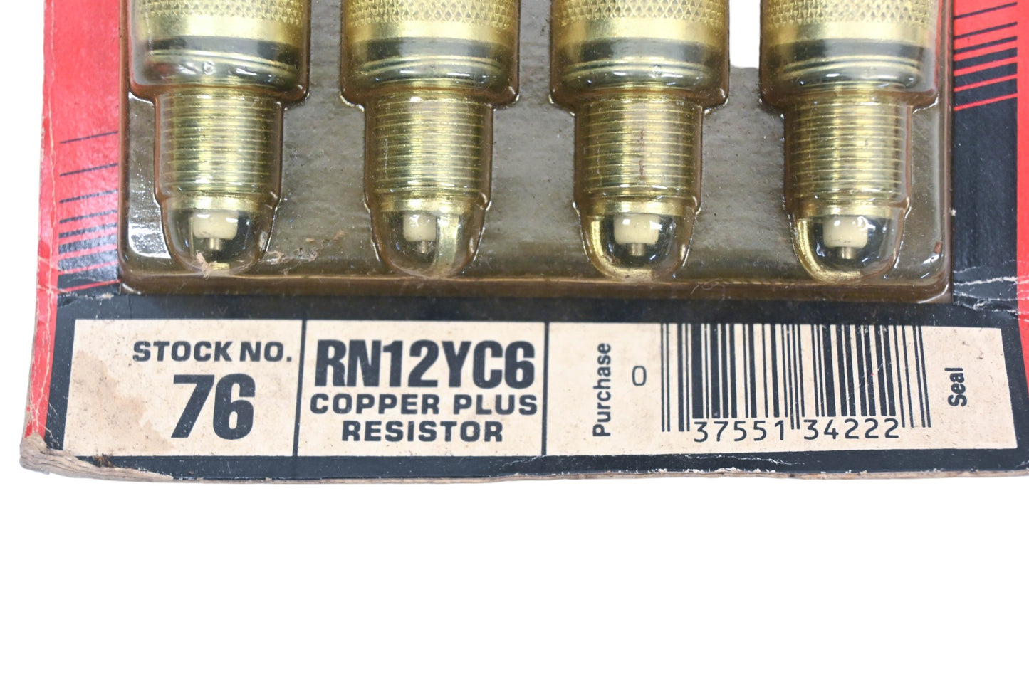 Champion RN12YC6 Copper Plus Spark Plugs Qty 8 NOS