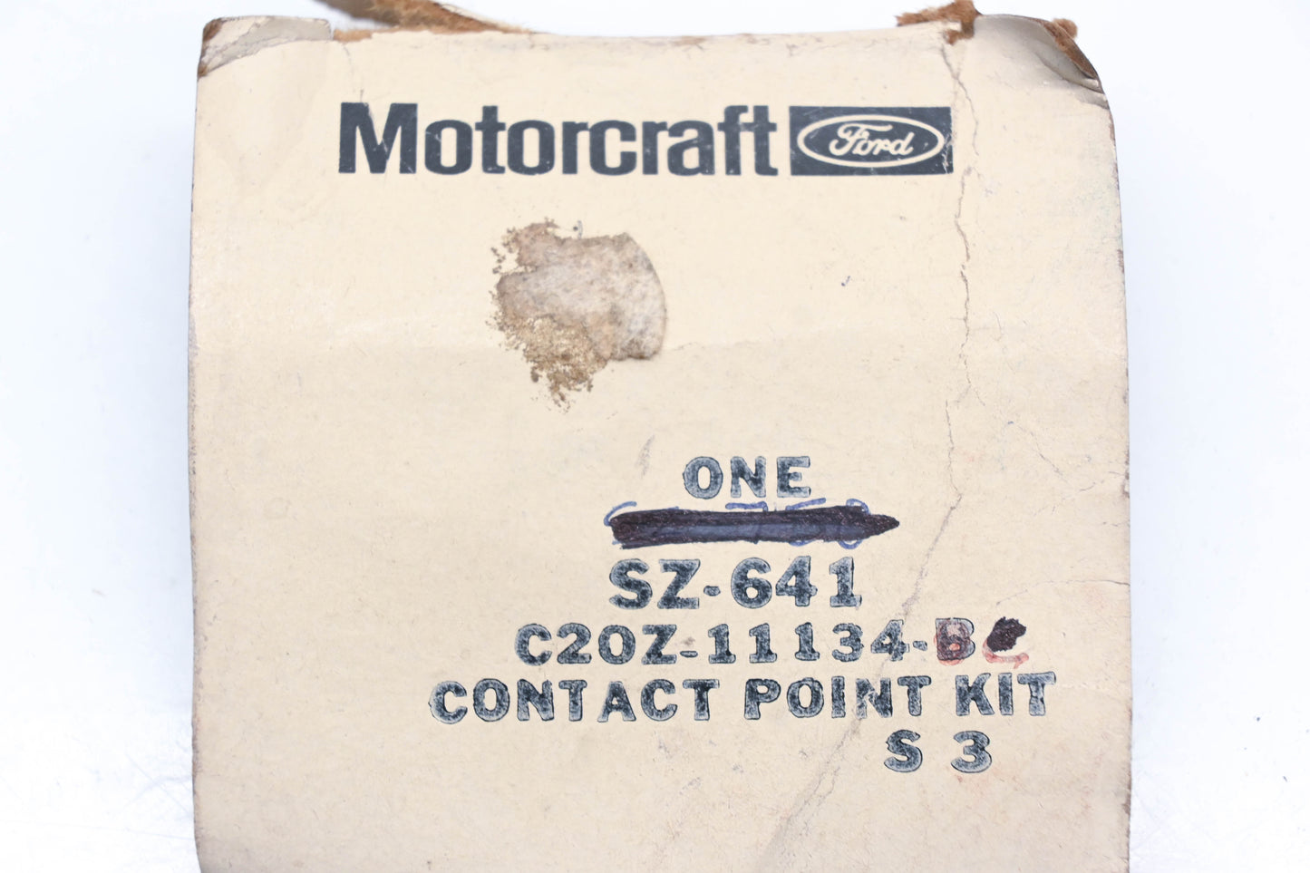 New OEM Ford SZ-641, C20Z-11134-B Contact Point Kit NOS