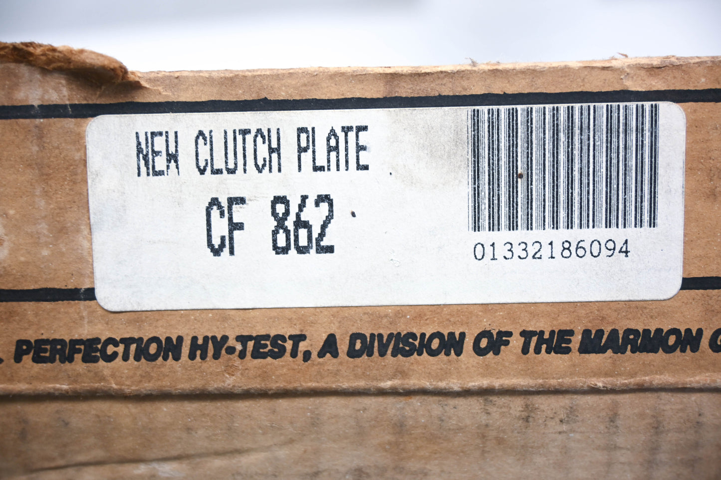 Perfection Hy-Test CF862, CF-862 Clutch Plate Disc NOS