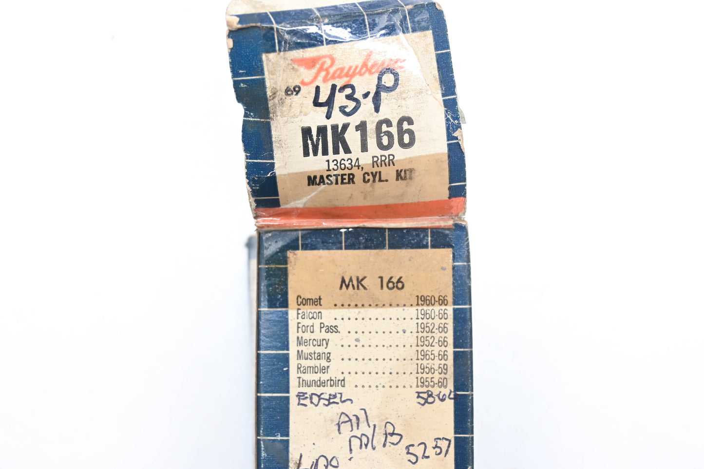 Raybestos MK166, 43-P Master Cylinder Repair Kit NOS