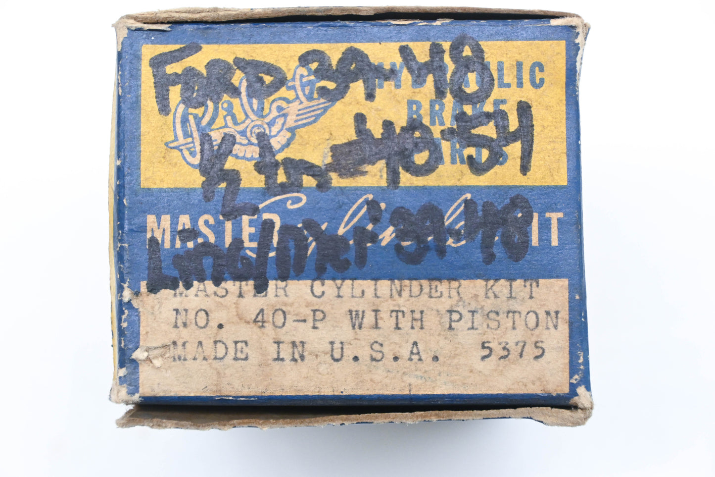 Pilot 40-P Master Cylinder Repair Kit NOS