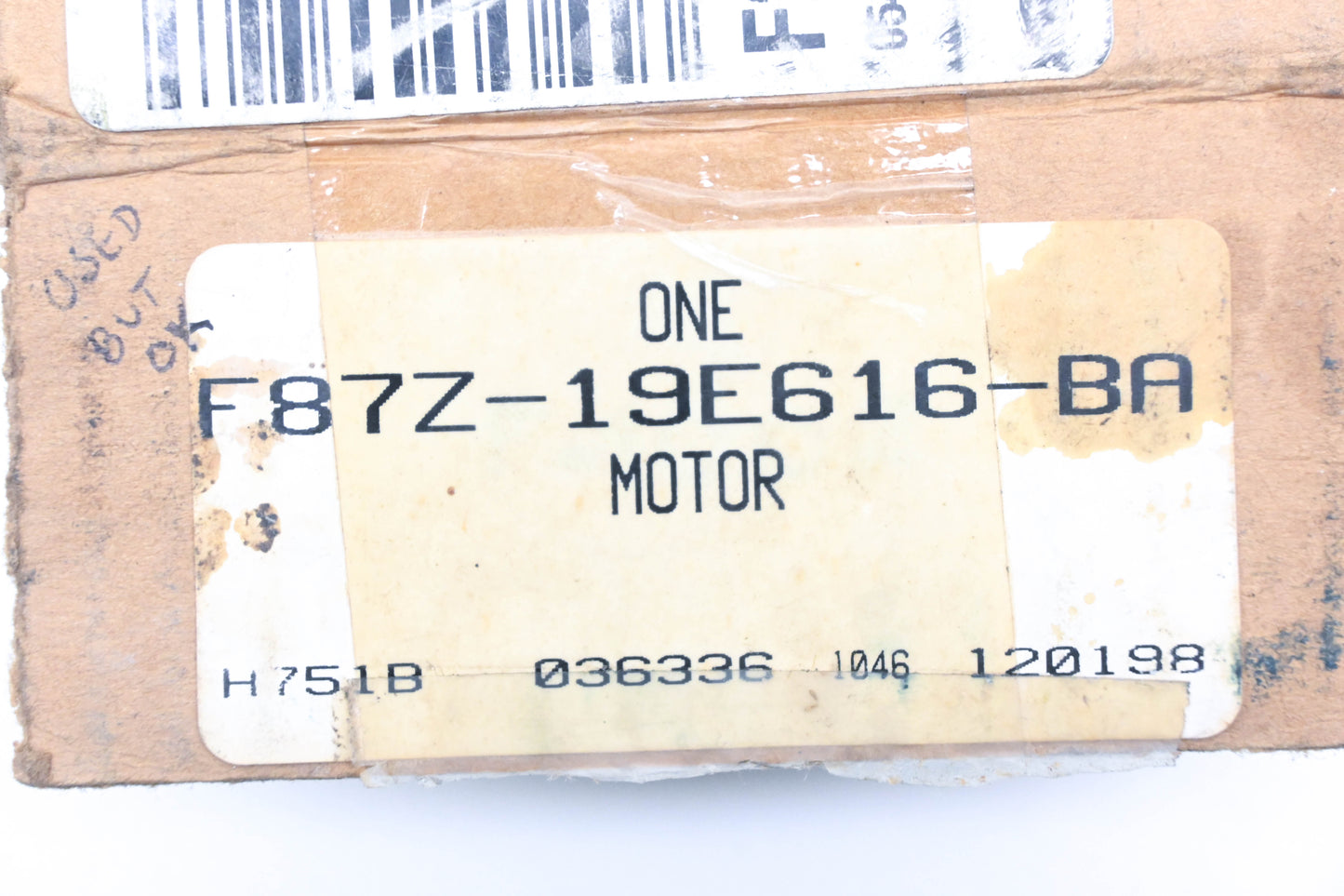 New OEM Ford F87Z-19E616-BA, F57H-19E694-AA, R223 B31662 Heater Blend Door Actuator Motor NOS