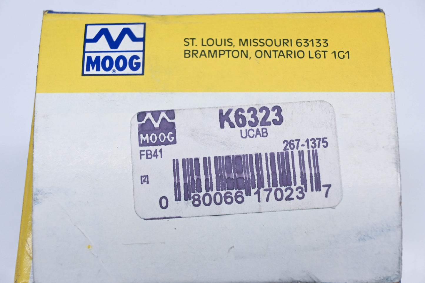 Moog K6323 Bushing Kit NOS