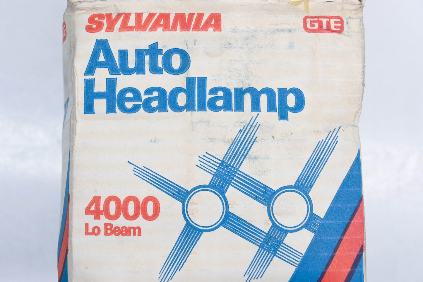 Sylvania 4000 12v Lo-Beam Headlamp Bulb NOS