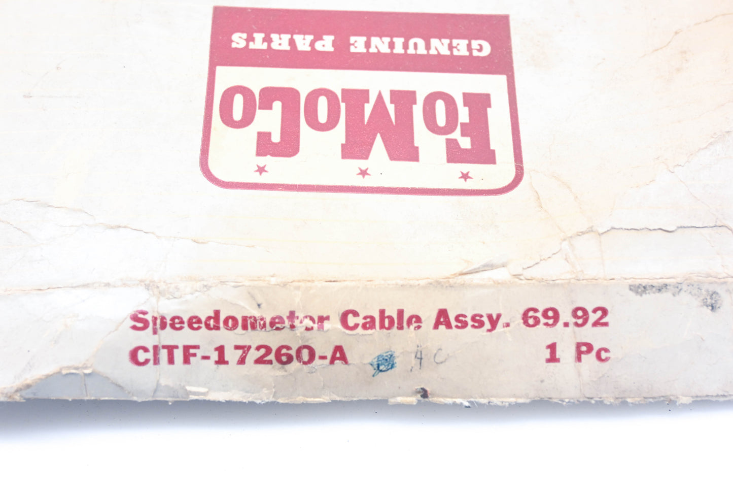 New OEM Ford CITF-17260-A Speedometer Cable NOS
