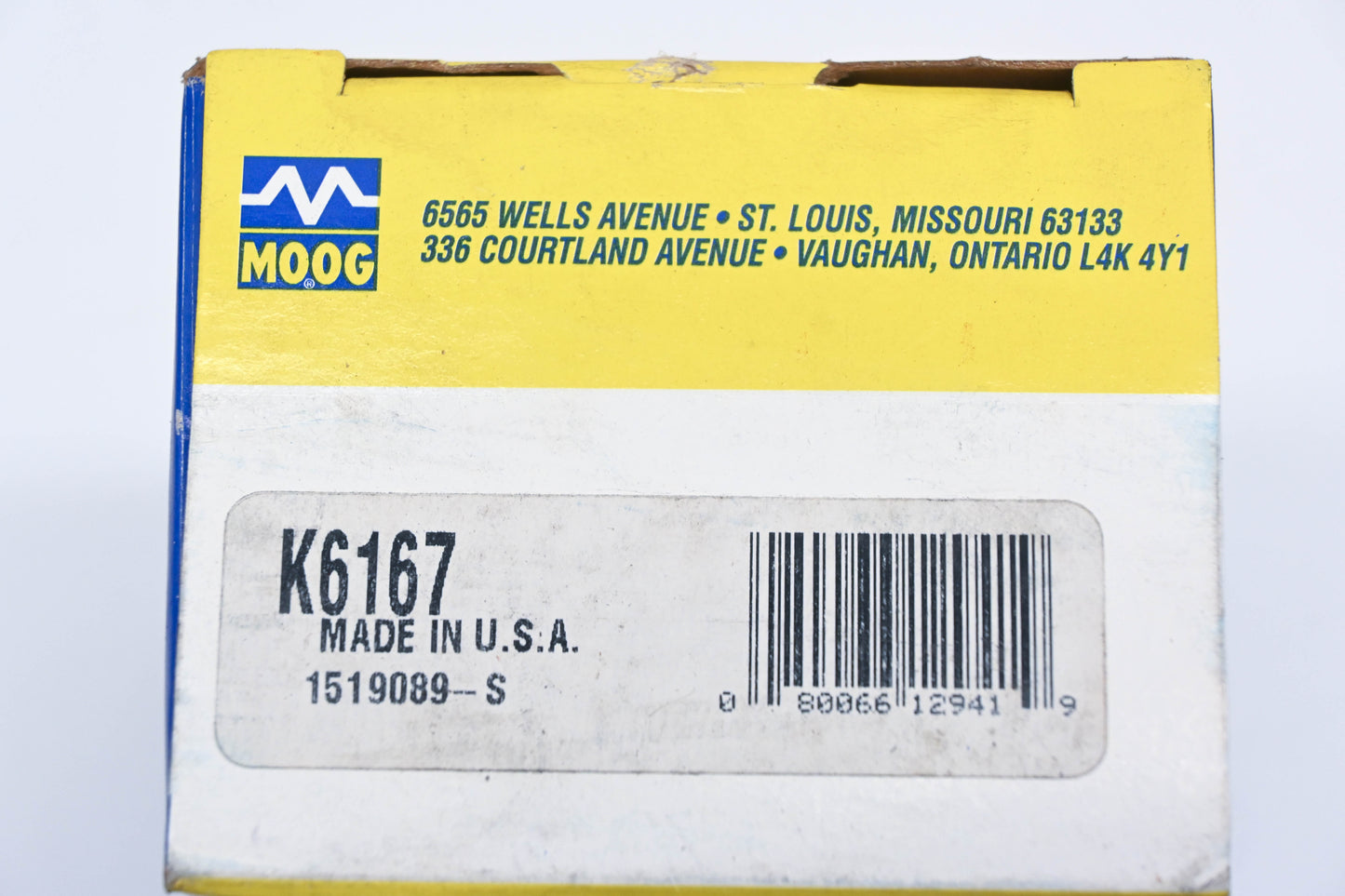 Moog K6167, K-6167 Stabilizer Bar Bushings Qty 2 NOS