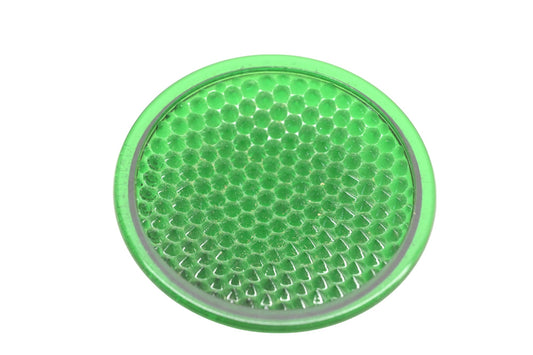 Doray HN012-2 Green Glass Lamp Lens NOS