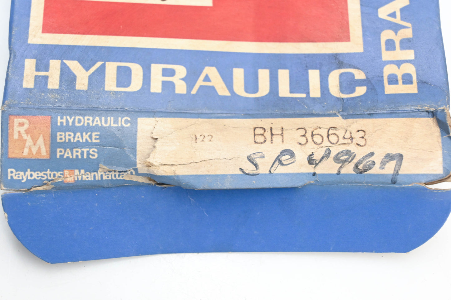 Raybestos BH36643, SP4967 Brake Hose NOS