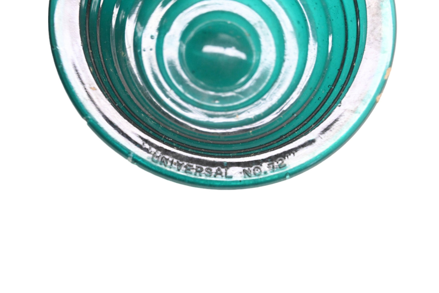 Joseph Pollak Corporation 72 Green Glass Lamp Lens NOS