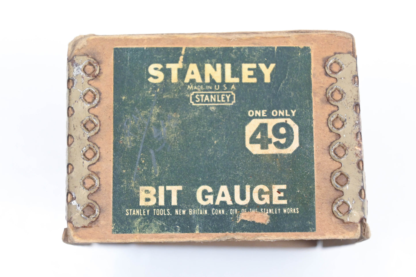 Stanley 49 Auger Drill Bit Gauge NOS