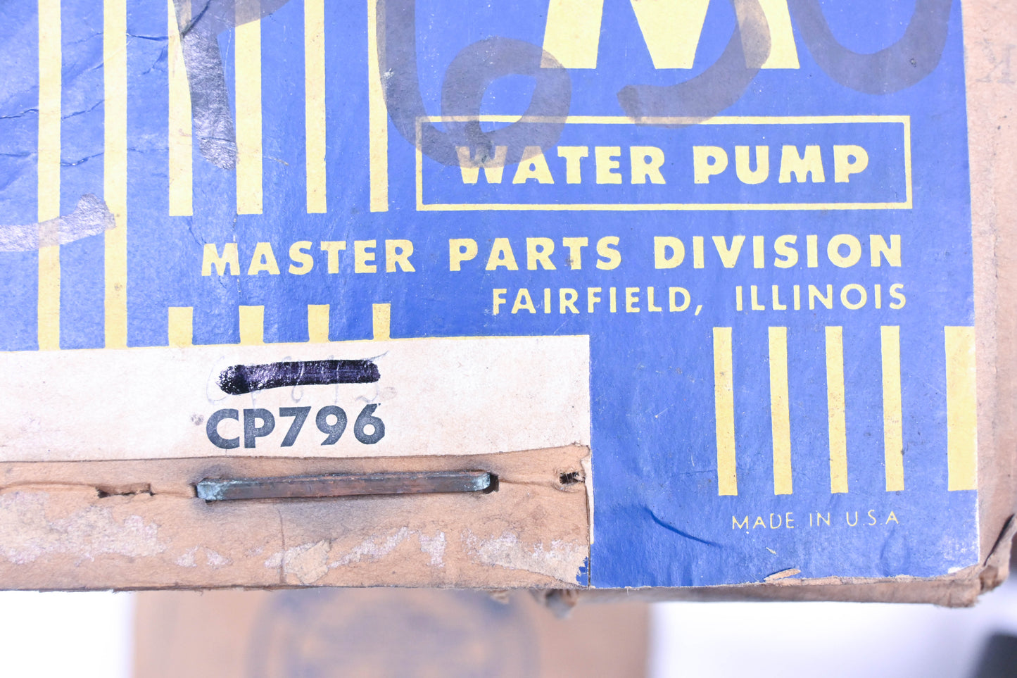 Master Parts CP796, 30454-1 Water Pump Kit NOS