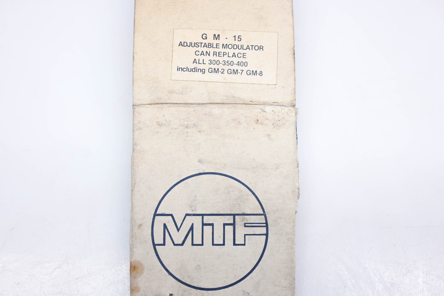 MTF GM-15 Adjustable Vacuum Modulator NOS