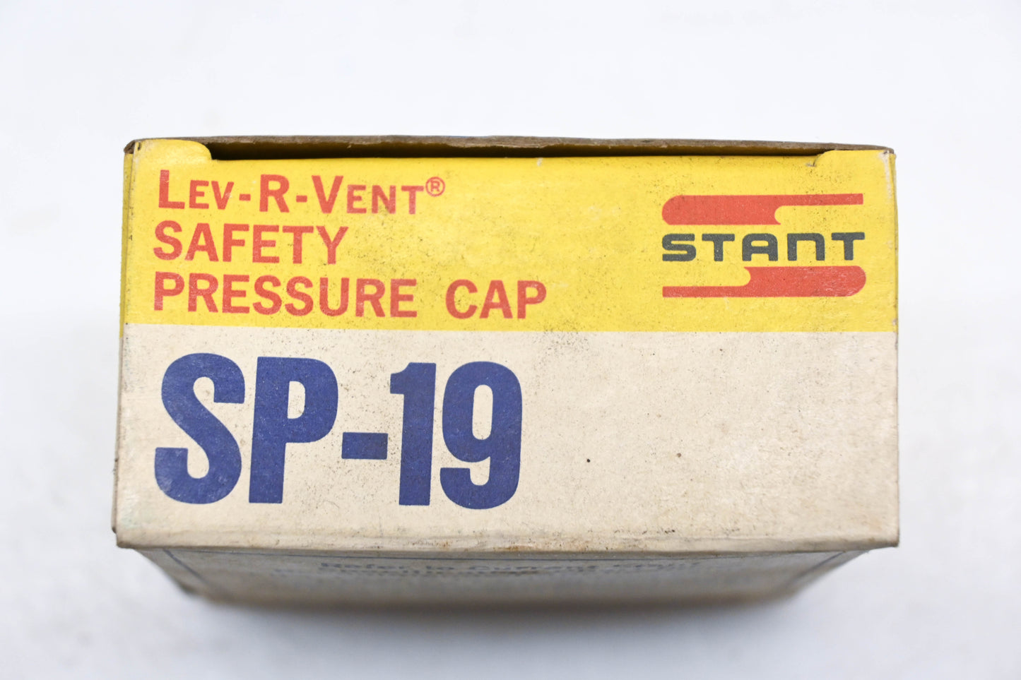 Stant SP-19, SP19 Lev-R-Vent Radiator Cap NOS