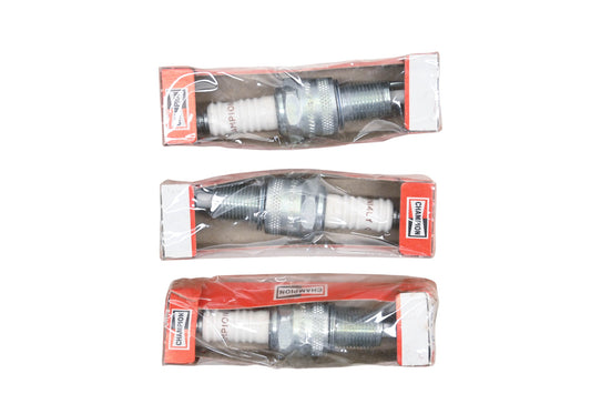 Champion RN14LY Spark Plugs Qty 3 NOS