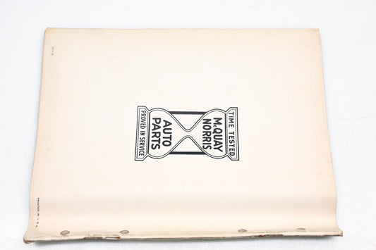 McQuay-Norris 58A Handy-Mite Motor & Chassis Parts Catalog