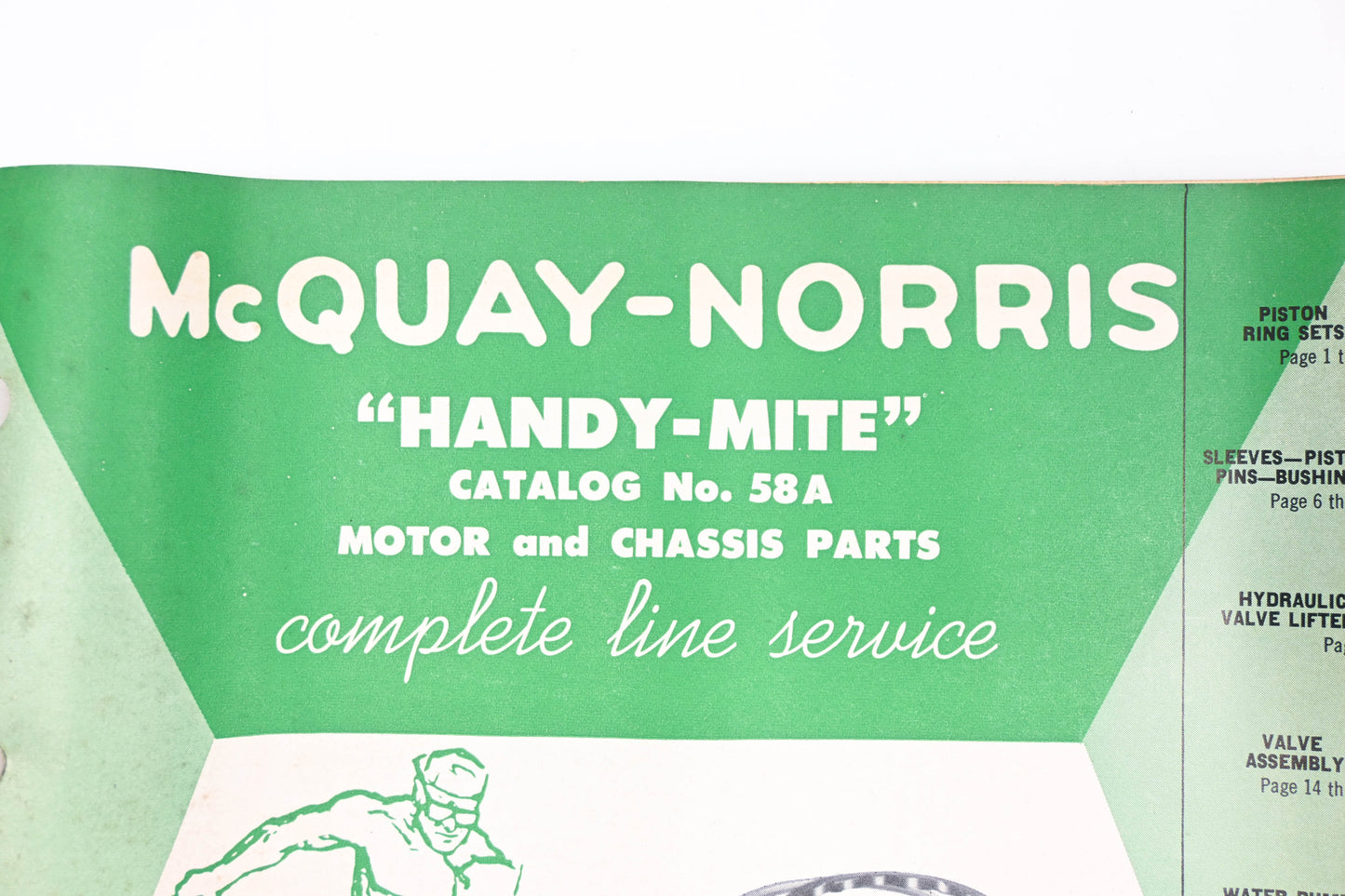 McQuay-Norris 58A Handy-Mite Motor & Chassis Parts Catalog
