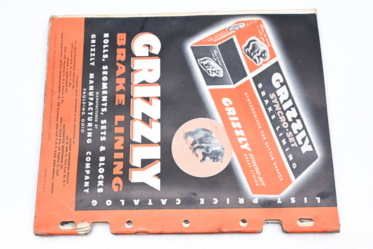 Grizzly 29-BL-47 Brake Lining Catalog