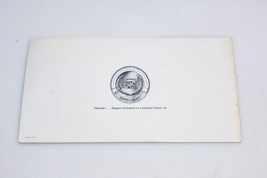 General Motors IQ013-24 1977 Cadillac Eldorado Sales Brochure