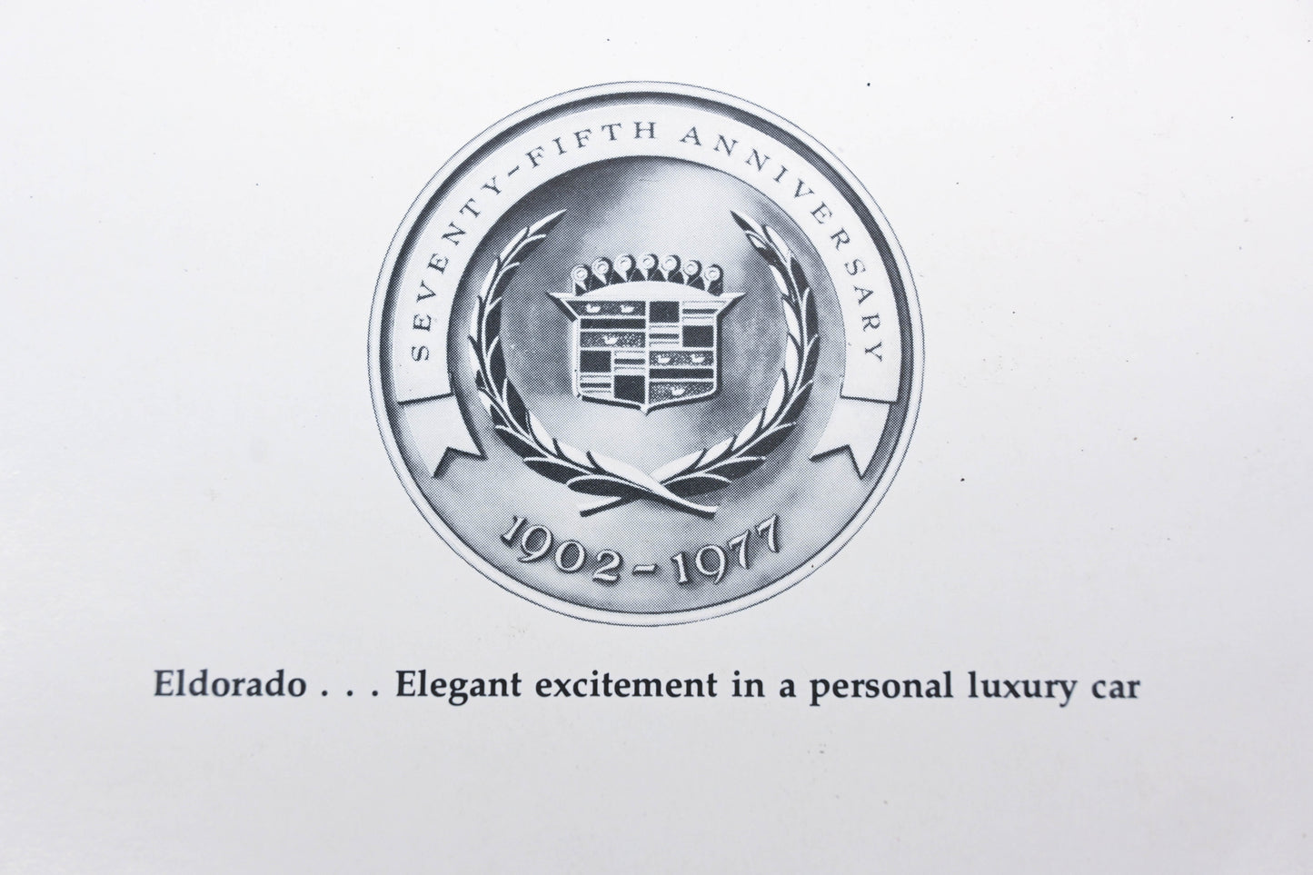General Motors IQ013-24 1977 Cadillac Eldorado Sales Brochure