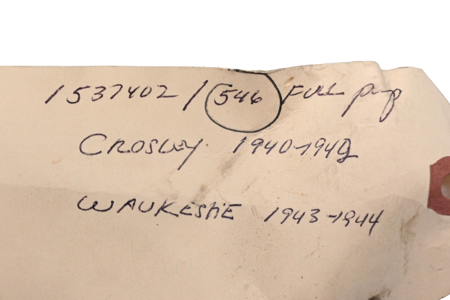 AC Delco 1537402 Mechanical Fuel Pump