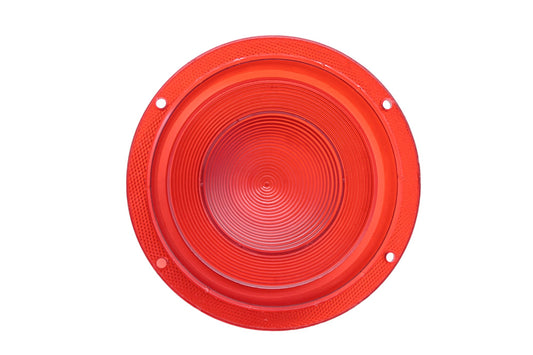 Glo-Brite 321 Red Plastic 8" Taillight Lens NOS
