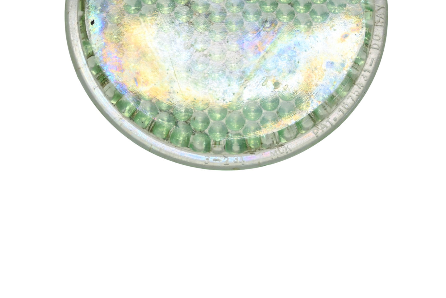 McKee 3-234, 1675431 Do-Ray 3" Glass Lens NOS