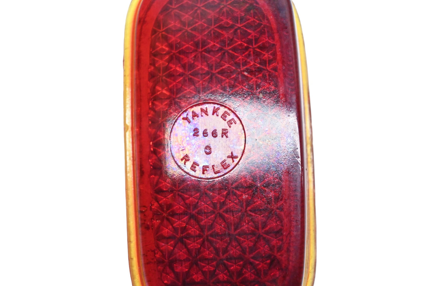 Yankee 266R Red Glass Right Taillight Lens NOS
