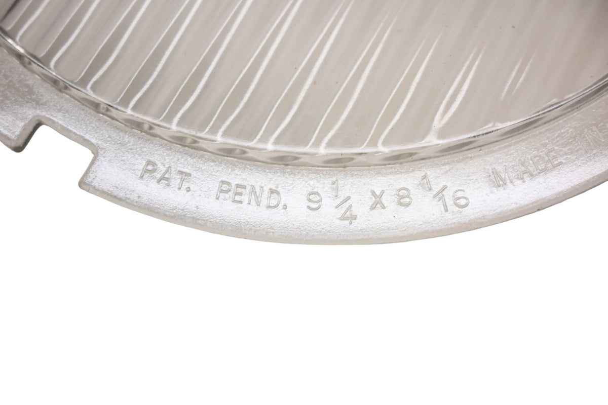 Parabeam HJ003-32 Clear Glass 9-1/4 "x 8-1/16" Headlight Lens NOS