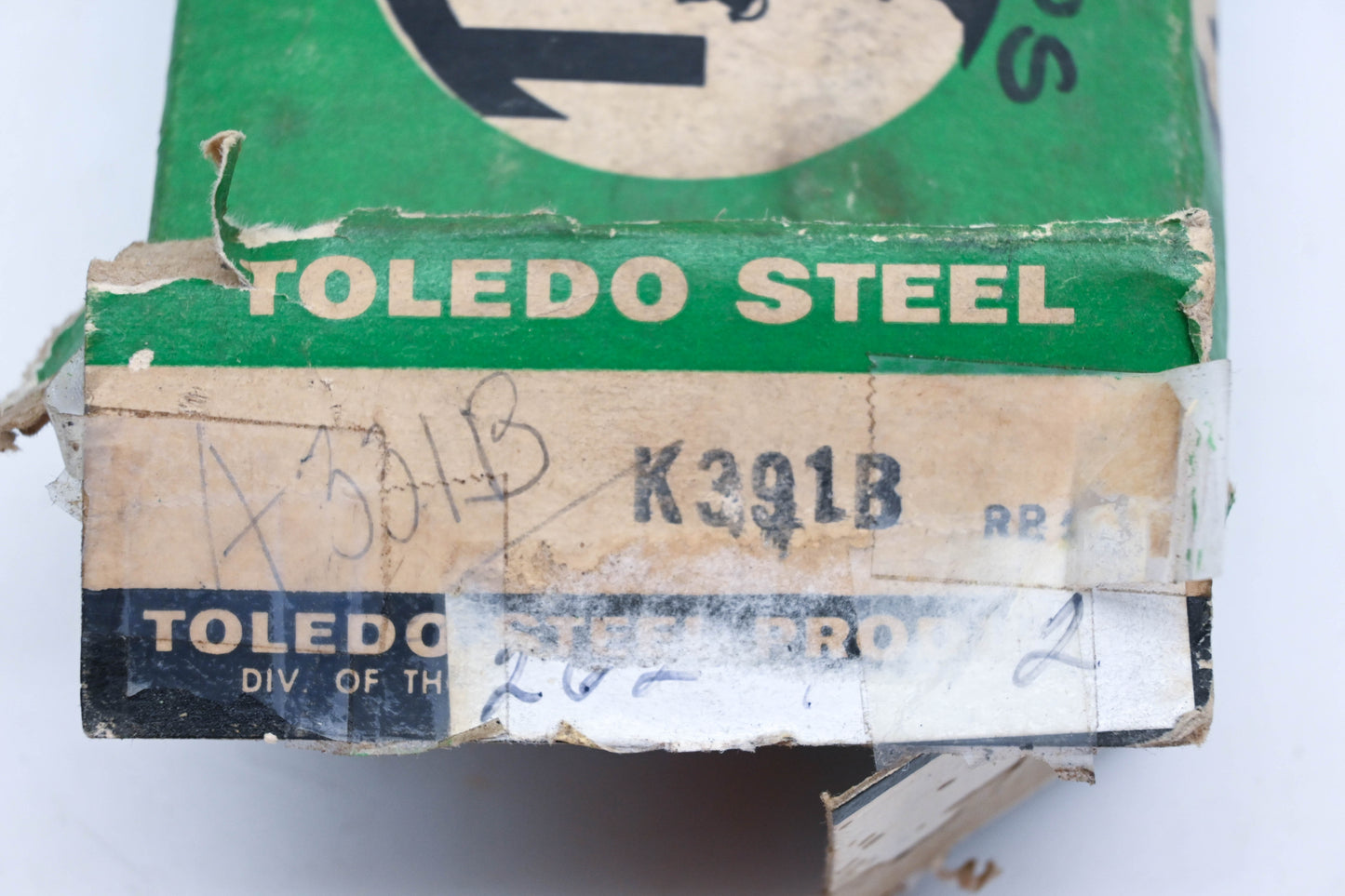 Toledo Steel K391B King Pin Kit NOS