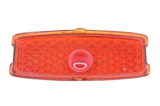 K-D 282, T-282 Red Glass Triflex Tail Light Lens NOS