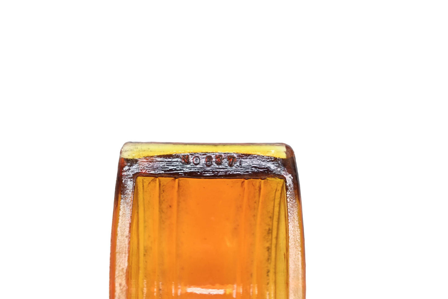 Aftermarket 537 Amber Glass Side Marker Lamp Lens NOS