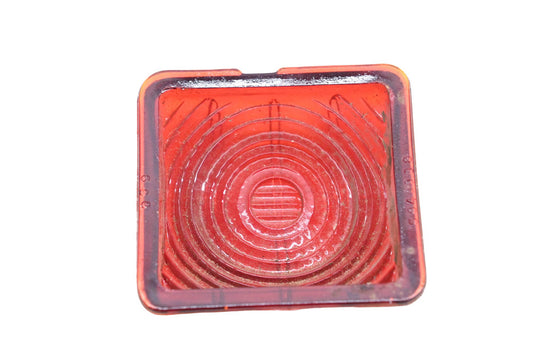 Lynx-Eye T-339, 339, 5940038 Red Glass Tail Light 2-9/16" x 2-3/8" Lens NOS