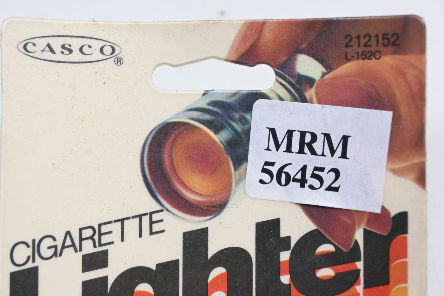 Casco 212152, L-152C, 56452 Cigarette Pop-Out Lighter NOS