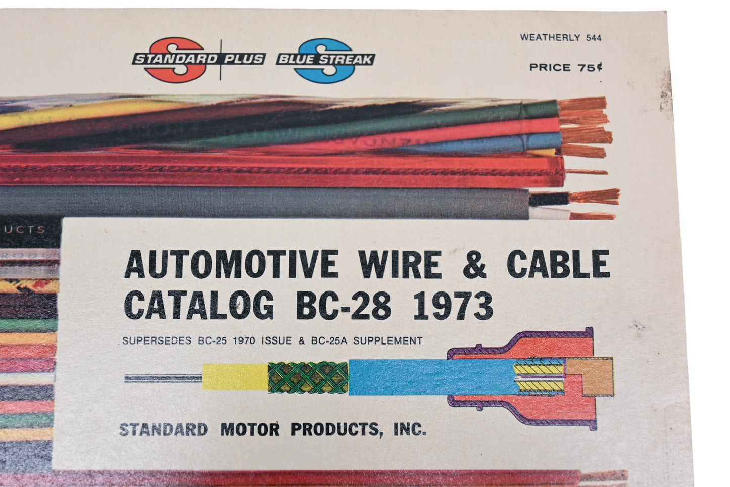 Standard Motor Products BC-28 1973 Blue Streak Automotive Wire & Cables Catalog