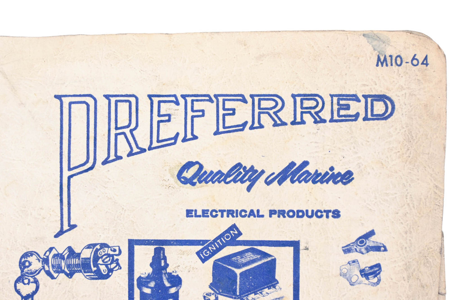 Preferred Quality Marine M10-64 Electrical Products Catalog